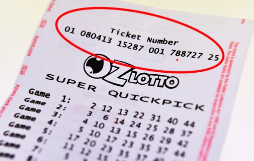 how do i check my oz lotto ticket online