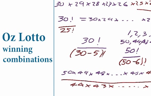 Oz Lotto winning combinations